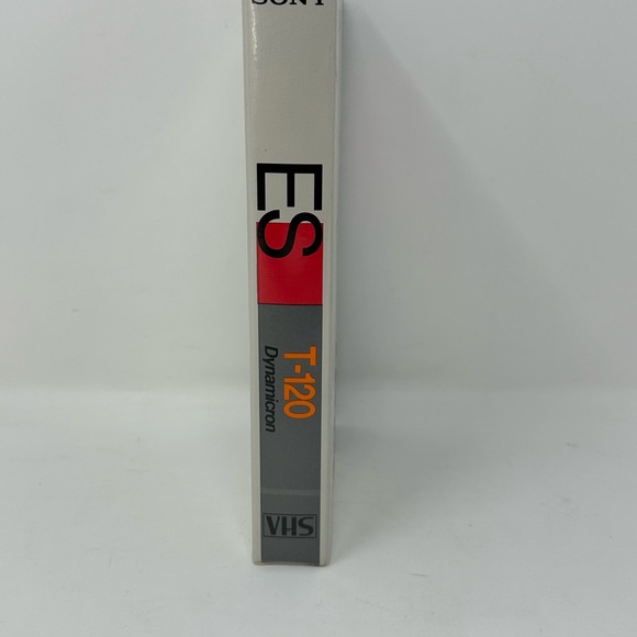 Sony ES T-120 VHS Tape New Sealed Blank B6 - Picture 3 of 3
